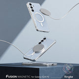 Husa pentru Samsung Galaxy S24 FE, Ringke Fusion MagSafe, transparenta