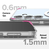 Husa pentru Samsung Galaxy S24 FE, Ringke Fusion MagSafe, transparenta