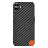 Husa pentru Nothing CMF Phone 1, Techsuit Carbonite FiberShell, cyan