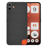 Husa pentru Nothing CMF Phone 1, Techsuit Carbonite FiberShell, cyan