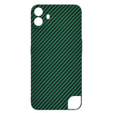 Husa pentru Nothing CMF Phone 1, Techsuit Carbonite FiberShell, cyan