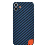 Husa pentru Nothing CMF Phone 1, Techsuit Carbonite FiberShell, cyan