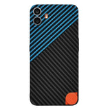 Husa pentru Nothing CMF Phone 1, Techsuit Carbonite FiberShell, bleu