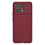Husa pentru Xiaomi POCO F6 Pro, Techsuit Carbonite FiberShell, cyan