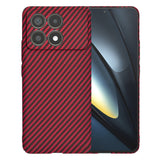 Husa pentru Xiaomi POCO F6 Pro, Techsuit Carbonite FiberShell, cyan
