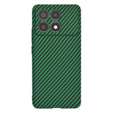 Husa pentru Xiaomi POCO F6 Pro, Techsuit Carbonite FiberShell, cyan