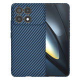 Husa pentru Xiaomi POCO F6 Pro, Techsuit Carbonite FiberShell, cyan