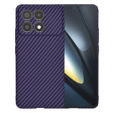 Husa pentru Xiaomi POCO F6 Pro, Techsuit Carbonite FiberShell, cyan