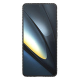 Husa pentru Xiaomi POCO F6 Pro, Techsuit Carbonite FiberShell, cyan