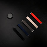 Curea pentru Garmin Venu 2, Fixed Nylon Sporty Strap 22mm, negru