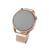 Curea pentru Withings ScanWatch 38mm, Fixed Mesh Strap 18mm, roz auriu