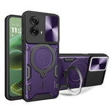 Husa pentru Motorola Moto G35, Techsuit CamGuard Pro, albastru