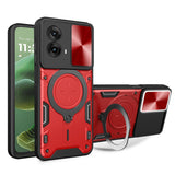 Husa pentru Motorola Moto G35, Techsuit CamGuard Pro, albastru
