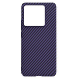 Husa pentru Xiaomi 14T Pro, Techsuit Carbonite FiberShell, cyan