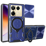 Husa pentru Infinix Note 40 Pro+, Techsuit CamGuard Pro, albastru