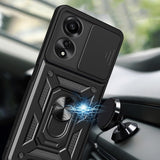 Husa pentru OPPO A40 4G, Techsuit CamShield Series, albastru