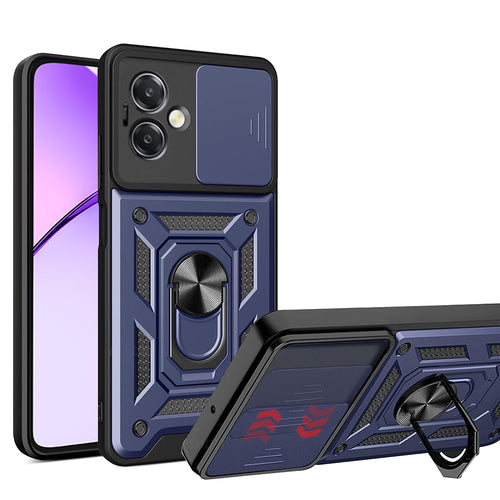 Husa pentru OPPO A40 4G, Techsuit CamShield Series, albastru