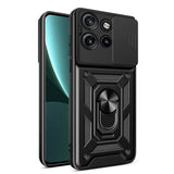 Husa pentru Motorola Edge 50 Neo, Techsuit CamShield Series, negru