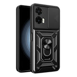 Husa pentru Motorola Moto G35, Techsuit CamShield Series, albastru