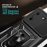 Husa pentru Tecno Pova 5 Pro, Techsuit CamShield Series, albastru