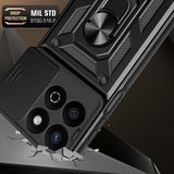 Husa pentru Honor 200 Smart, Techsuit CamShield Series, albastru