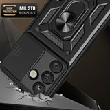Husa pentru Samsung Galaxy S25, Techsuit CamShield Series, albastru