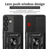 Husa pentru Samsung Galaxy S25 Plus, Techsuit CamShield Series, roz