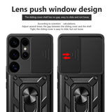 Husa pentru Samsung Galaxy S25 Ultra, Techsuit CamShield Series, albastru