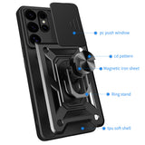 Husa pentru Samsung Galaxy S25 Ultra, Techsuit CamShield Series, albastru