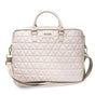 Geanta laptop Guess Quilted (GUCB15QLPK), 15-16, Mosaique Pattern, Detatchable Curea de umar, Reglabil, roz