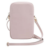 Guess Universal Phone Pouch Zip Triangle 4G (Guwbzpgstegp), Universal, reglabil Strap, Zip Closure, Roz