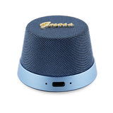 Boxa portabila Guess Speaker Stand Magnetic Script Metal (GUWSC3ALSMB), TWS, USB-C, Bluetooth V5.3, 700mAh, 3W, albastru