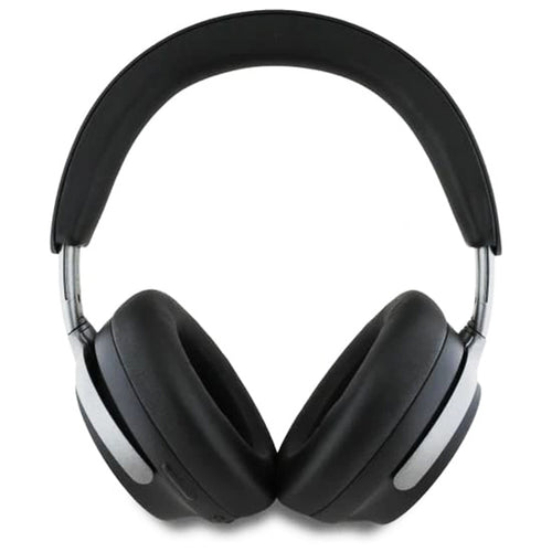 Casti wireless Guess Metal Script Logo (GUBHC22PSFCSMK), Bluetooth, ANC, On-ear, negru