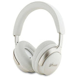 Casti wireless Guess Metal Script Logo (GUBHC22PSFCSME), Bluetooth, ANC, On-ear, bej