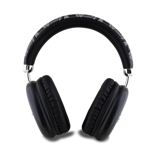 Casti wireless Guess Gcube Metallic Script Logo (GUBHK1GCTCSK), Over-ear Casca, Bluetooth 5.3, 400mAh, negru