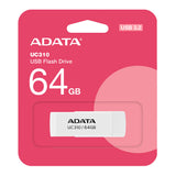 Adata Memory Stick (UC310-64G-RWH), USB 3.2 Flashdrive, 64GB, Alb