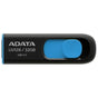 Adata Memory Stick (AUV128-32G-RBE), USB 3.0 Flashdrive, 32GB, Black / Albastru