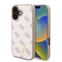 Husa pentru iPhone 16 Plus, Guess Hardcase 4G Triangle Metal Logo (GUHCP16MPG4GPH), negru