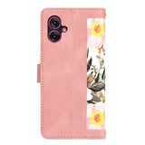 Husa pentru Motorola Moto G55, Techsuit FlipCraft, roz