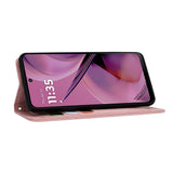 Husa pentru Motorola Moto G55, Techsuit FlipCraft, roz