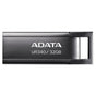 Adata Memory Stick (Aroy-UR340-32GBK), USB 3.2 Flashdrive, 32GB, 100MB/s, Metallic Negru