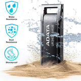 Adata Memory Stick (Aroy-UR340-32GBK), USB 3.2 Flashdrive, 32GB, 100MB/s, Metallic Negru