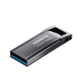 Adata Memory Stick (Aroy-UR340-64GBK), USB 3.2 Flashdrive, 64GB, 100MB/s, Metallic Negru