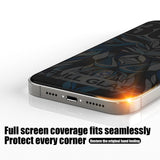 Folie de protectie pentru iPhone 16 Plus, Lito D+ Max Privacy 300C