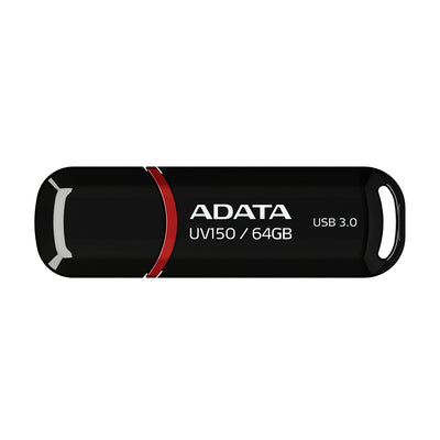 Adata Memory Stick (AUV150-64G-RBK), USB 3.2 Flashdrive, 64GB, Negru