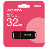 Adata Memory Stick (AUV150-32G-RBK), USB 3.2 Flashdrive, 32GB, Negru