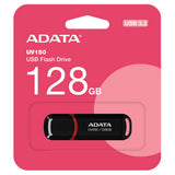 Adata Memory Stick (AUV150-128G-RBK), USB 3.2 Flashdrive, 128GB, Negru