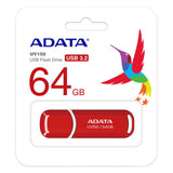 Adata Memory Stick (AUV150-64G-RRD), USB 3.2 Flashdrive, 64GB, Rosu