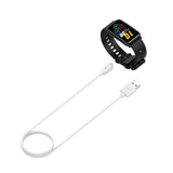 Incarcator wireless Techsuit SmartWatch Wireless Cablu de incarcare (THH1), pentru Huawei Band 7/8/9/Watch Fit3 / Honor Band 6/9 /OPPO Watch2, alb