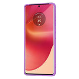 Husa pentru Motorola Edge 50 Fusion, Techsuit SoftFlex, mov